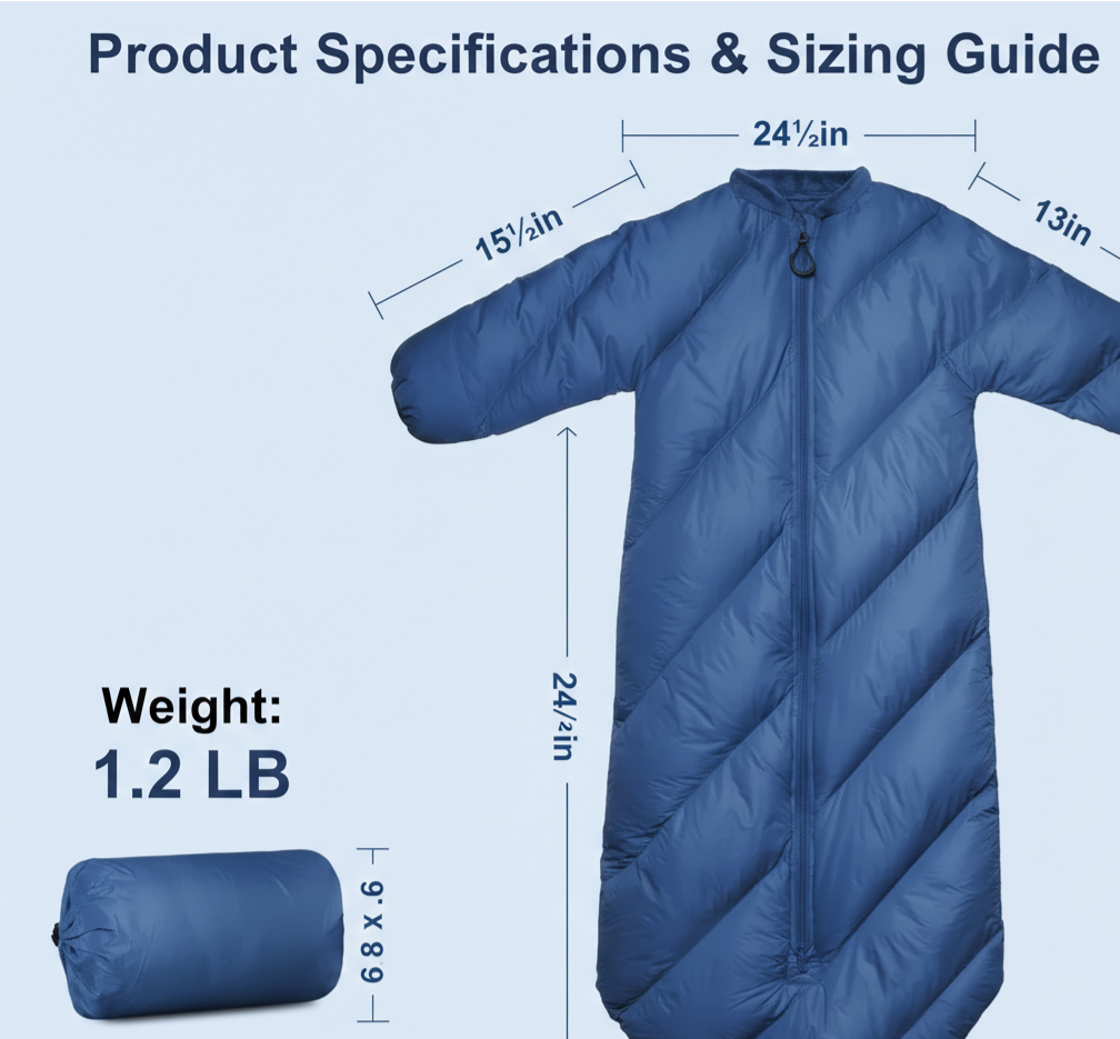 Kid-Friendly Lightweight Sleeping Bag | Grow-with-Me Design Extends to 46" | Portable Travel Bed for Toddlers Ages 2-4 | Unisex Pattern for Camping, Pre-K & Sleepovers