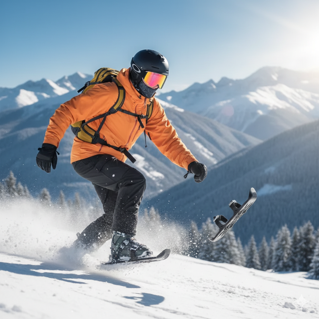 Next-Gen Mini Ski Skates: Turn Your Boots into Skis