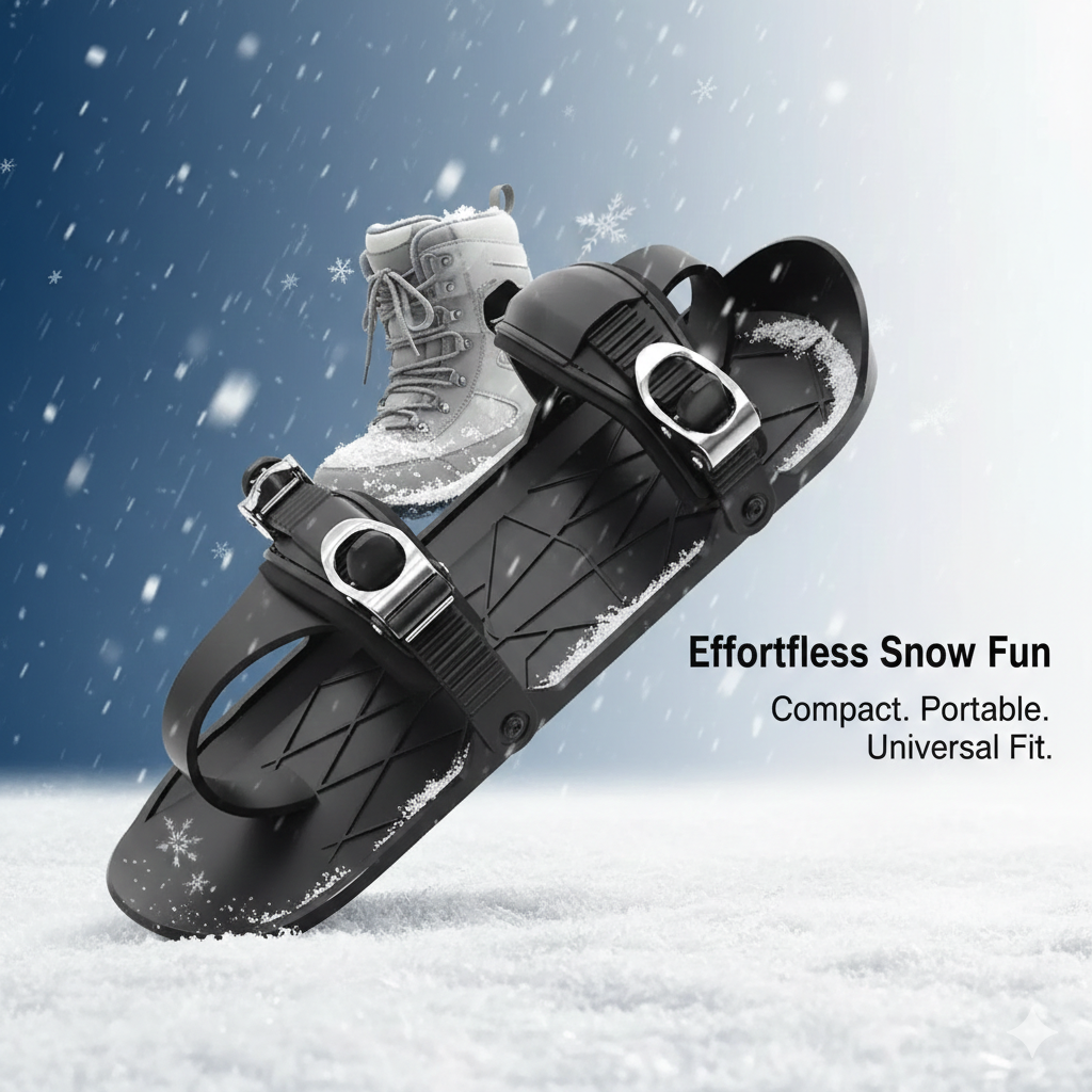Next-Gen Mini Ski Skates: Turn Your Boots into Skis