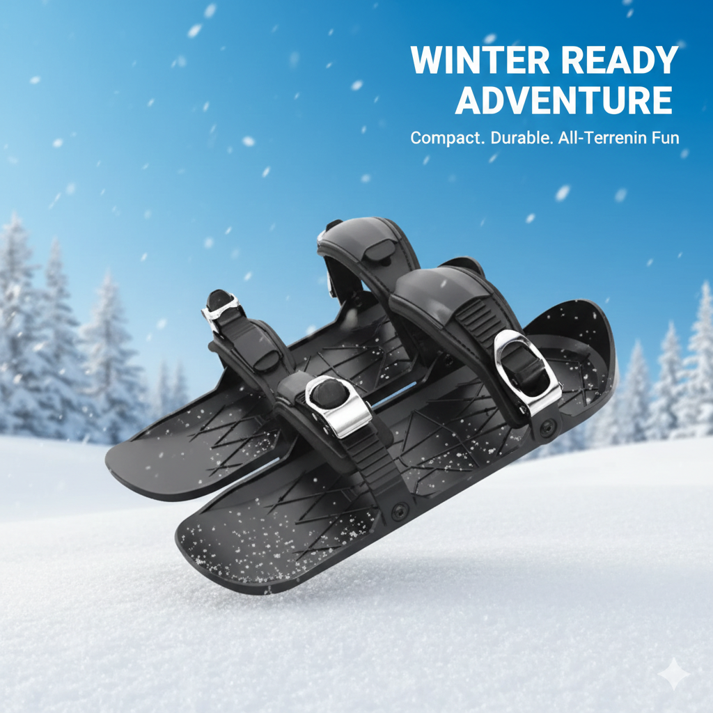 Next-Gen Mini Ski Skates: Turn Your Boots into Skis
